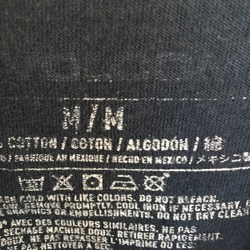 Volcom Men's Logo Short Sleeve Crew Neck Navy Pullover Blue Tee in Size Medium - Picture 6 of 6